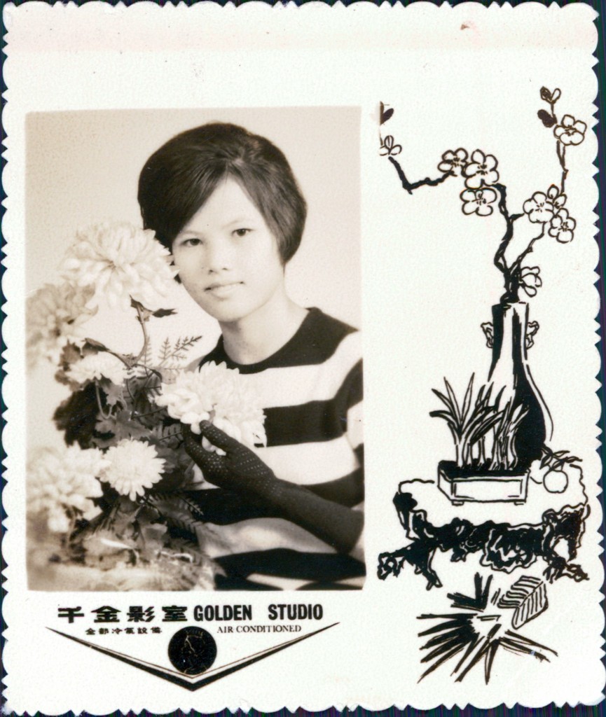 A portrait made at the Golden Studio that has air-condition facilities. Photo: Lee Ah Dah