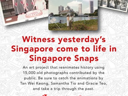 Singapore Snaps: Artist Talk at NLB on 4 July, 2pm